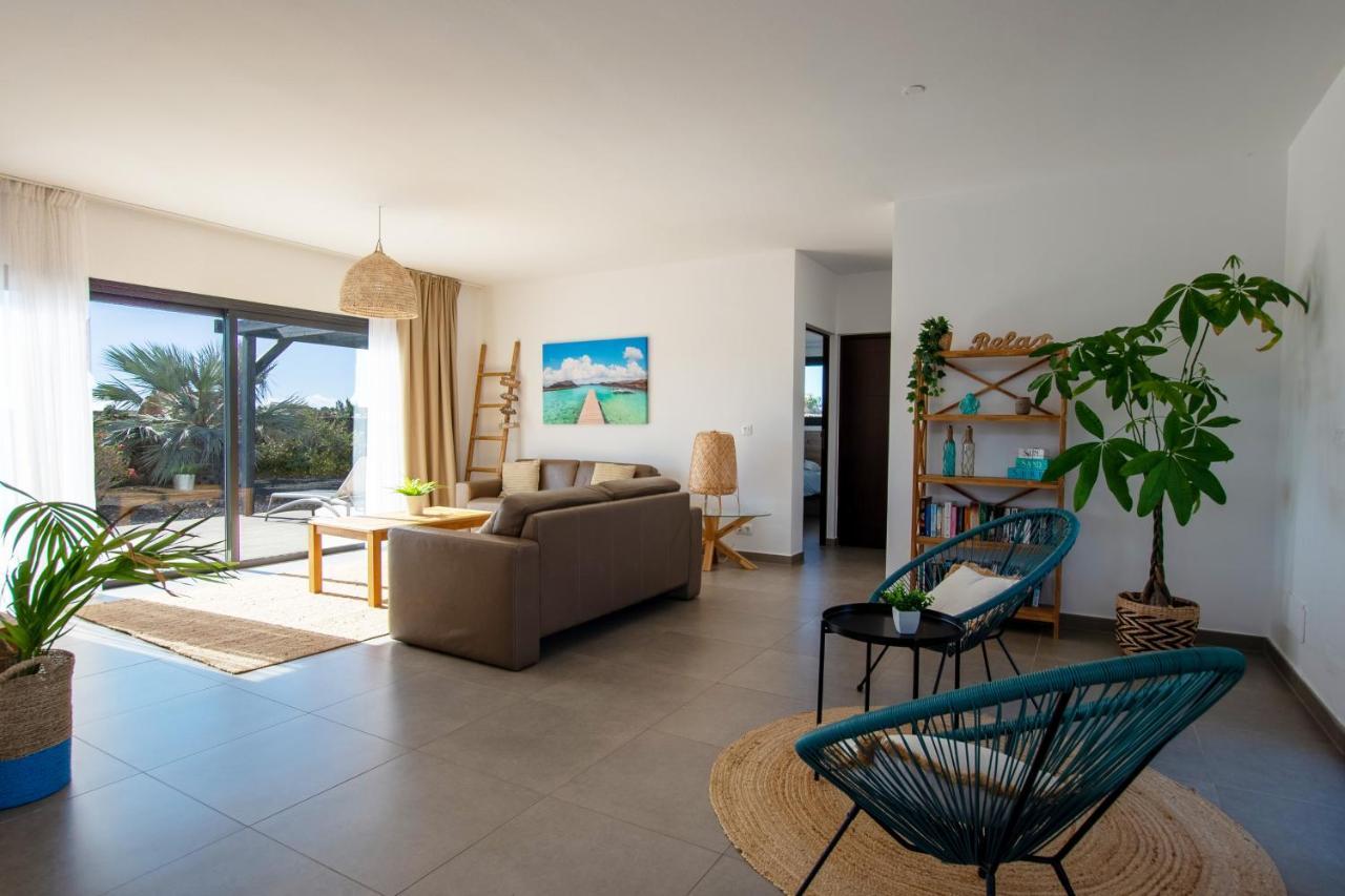 Heated & Shared Pool Villa Matriana 36A, North Shore Villas Lajares Eksteriør bilde